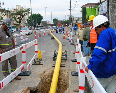 Perfuração direcional | Redes de Gás | Silcon Drilling
